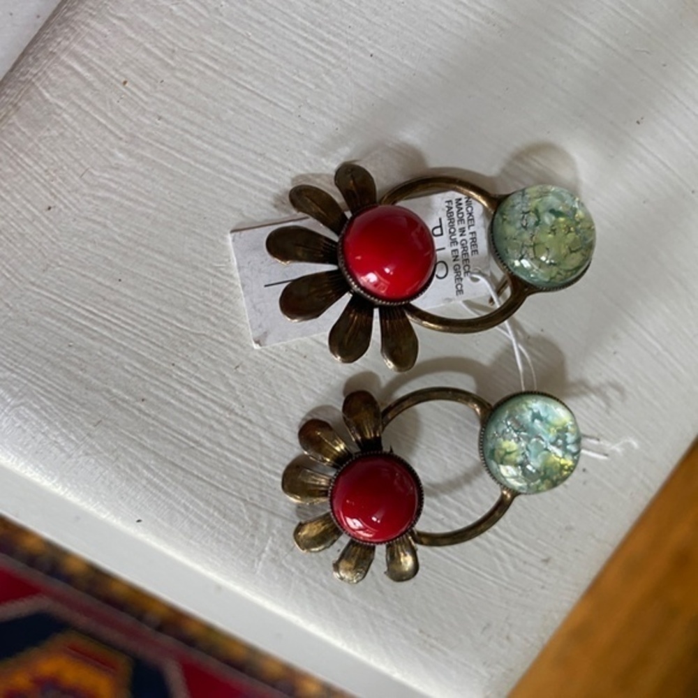 Anthropologie Dimitriadis  Statement Earrings - Picture 3 of 4
